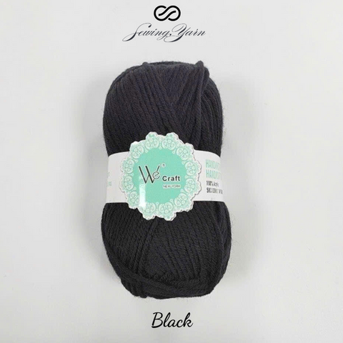 Wecraft Yarn, 100% Acrylic for Knitting and Crocheting - 110m/120 yard - 1 Pack 50g