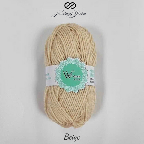 Wecraft Yarn, Bright Color 100% Acrylic for Knitting and Crocheting, 1 Pack