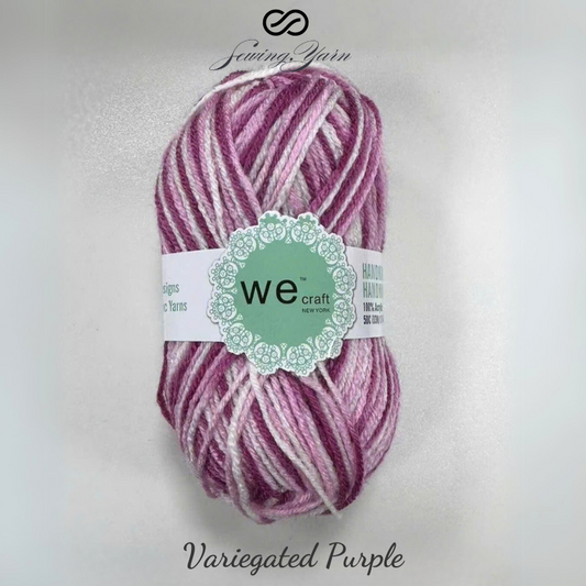 The Sewing Yarn for Knitting, Crocheting, and Crafting, Bulky and Thick, Soft Acrylic and Wool Yarn, Color Grandient (1-Pack)