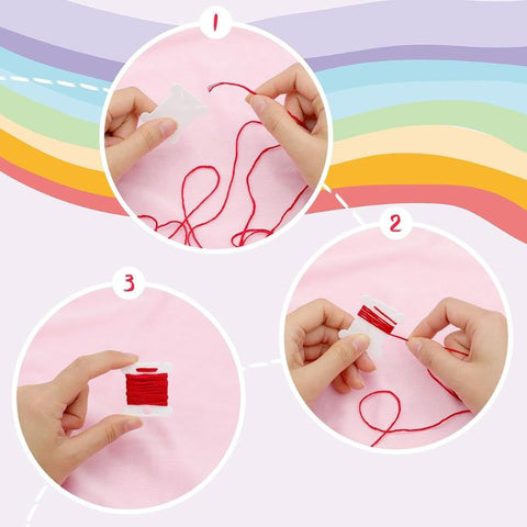 Embroidery thread bobbins, 30pcs