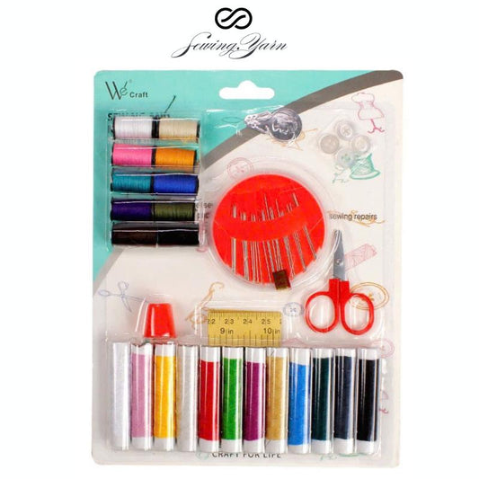Sewing Kit for Adults, Needle and Thread Kit for Sewing,Professional Sewing Supplies Accessories with Tailor Scissors, Thread,Needles,Thread Snips and More for Travel Home Beginners