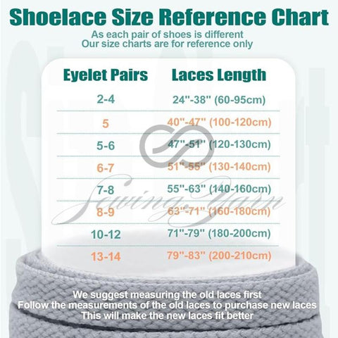 2 Pairs of Shoe Laces - 47" Flat