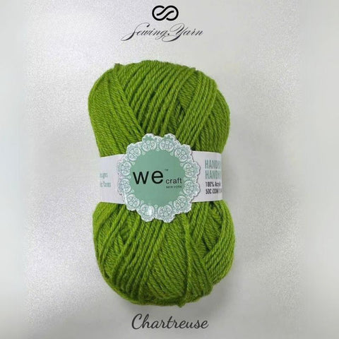 Wecraft Yarn, 100% Acrylic for Knitting and Crocheting - 110m/120 yard - 1 Pack 50g