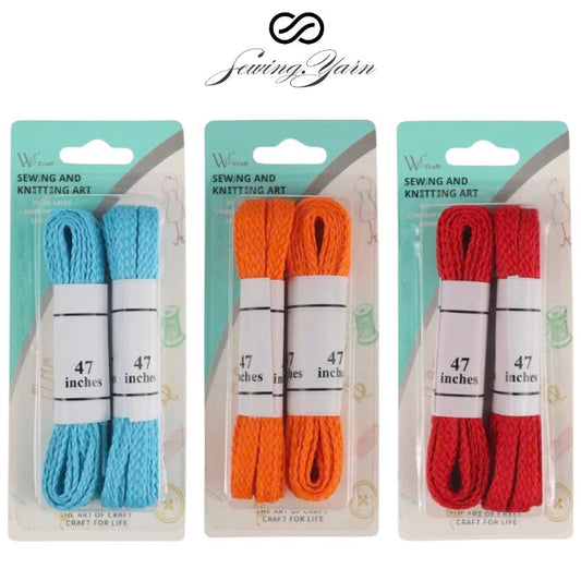 2 Pairs of Shoe Laces - 47" Flat