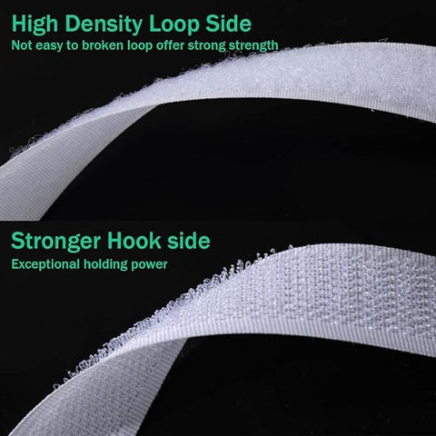Hook & Loop fastener Sew-on 0.79" × 59.1"