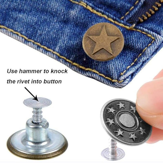 8 Pcs Jeans Buttons