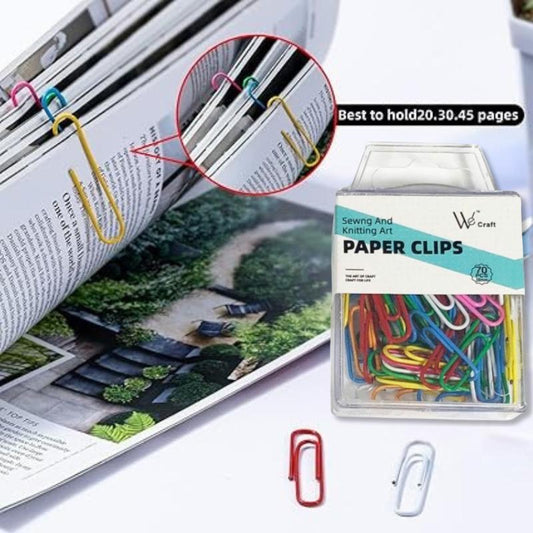 Paper clips 70 pcs - 28mm