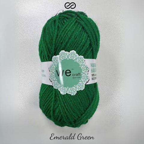 Wecraft Yarn, 100% Acrylic for Knitting and Crocheting - 110m/120 yard - 1 Pack 50g