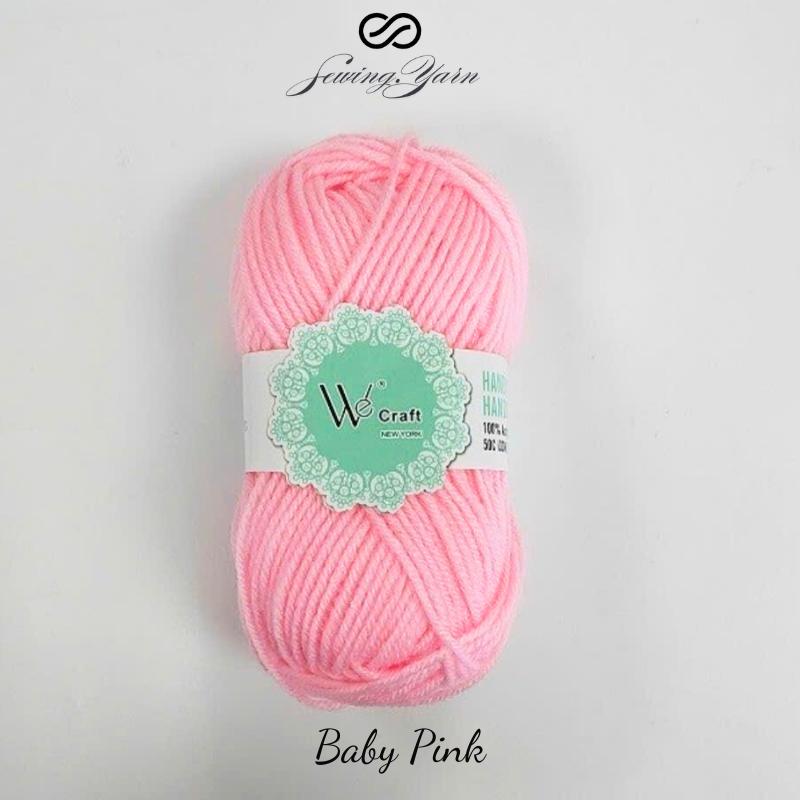 Reds & Hot Pinks Color Yarn, Wecraft Yarn, 100% Acrylic for Knitting and Crocheting, 1 Pack