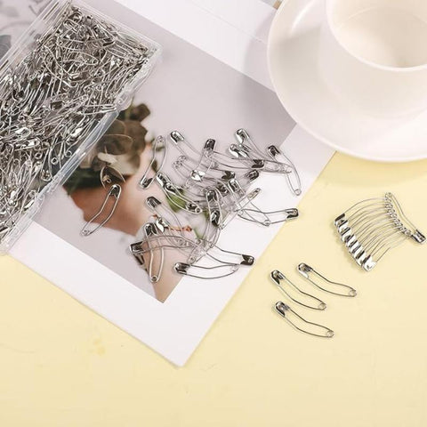 20 Pcs Curved Safety Pins - size 38mm
