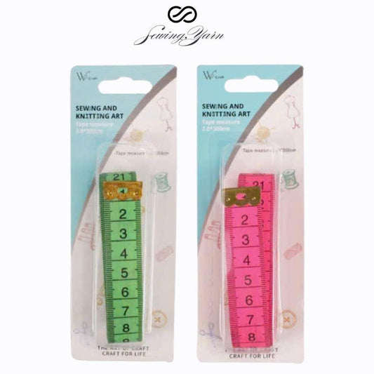 120 Inches/300cm Soft Tape Measure, Pocket Measuring Tape for Sewing Tailor Cloth Body Measurement, Yellow 1-Pack