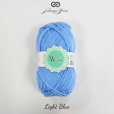 Wecraft Yarn, 100% Acrylic for Knitting and Crocheting - 110m/120 yard - 1 Pack 50g