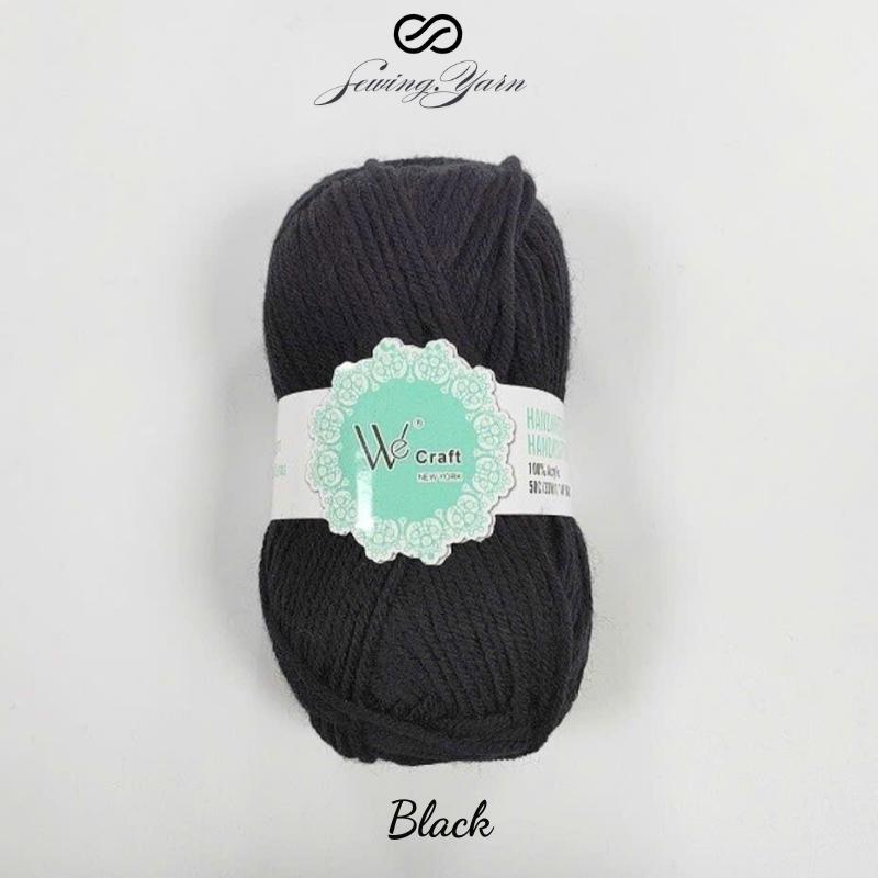 Deep Color Yarn, Wecraft Yarn, 100% Acrylic for Knitting and Crocheting, 1 Pack
