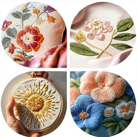 Polyester Cotton Floss 6pcs