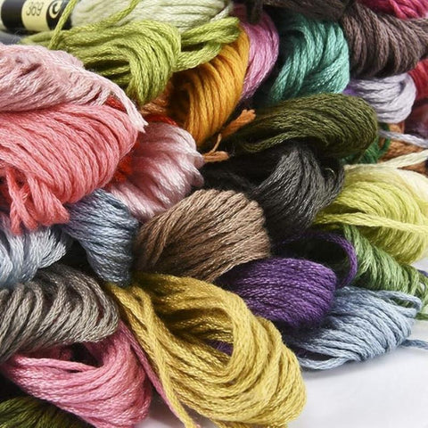 Polyester Cotton Floss 6pcs
